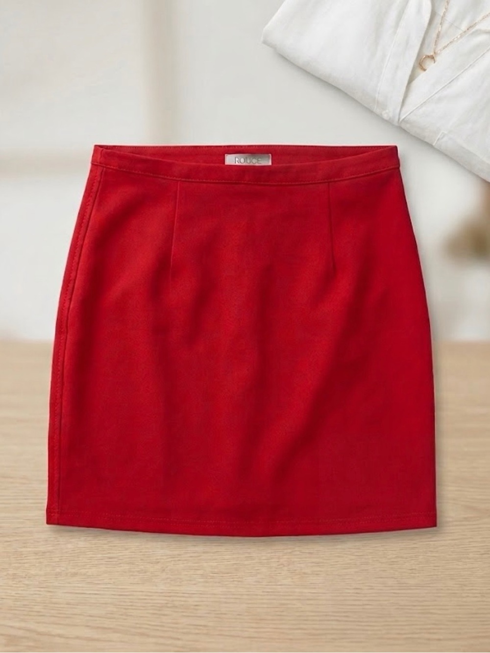 Windsor Women's Red Pencil Mini Skirt Size XS - Like New